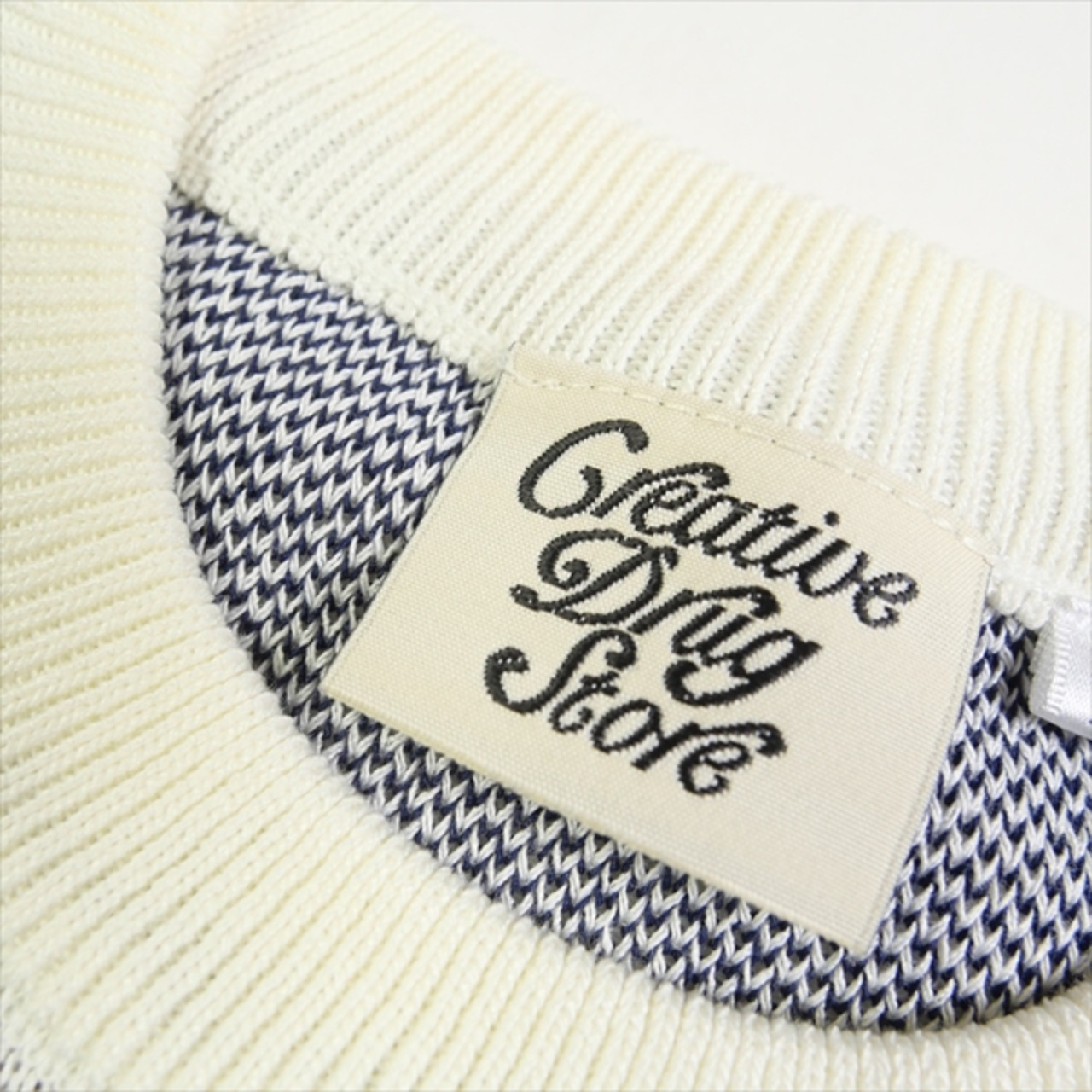 Size【M】 VERDY ヴェルディ ×creative drug store CDS Knit White 