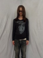 "NICOLE selection" ニコルセレクション Message Design Long Sleeve