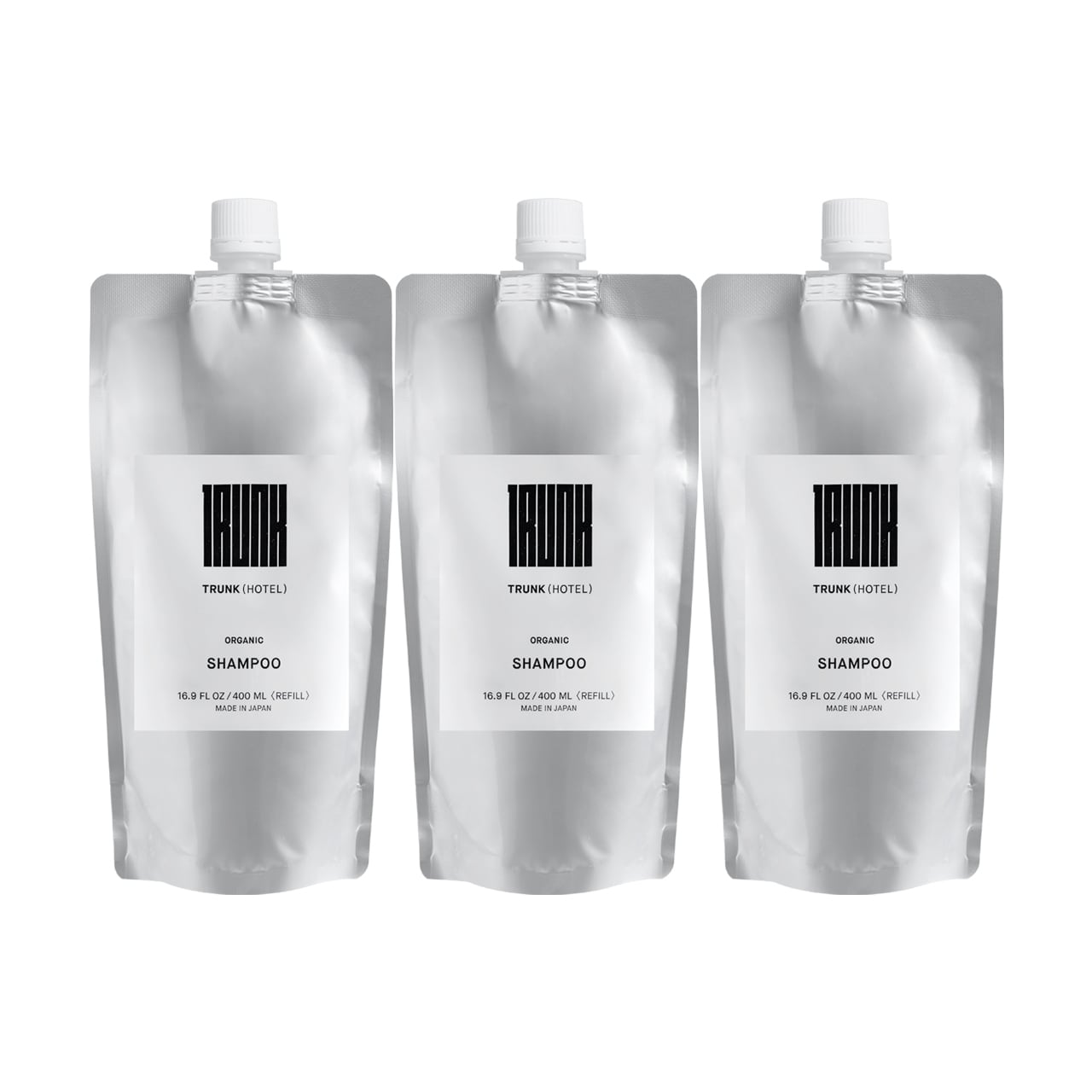 SET】TRUNK Organic Shampoo Refill ×3 | TRUNK(ONLINE STORE)