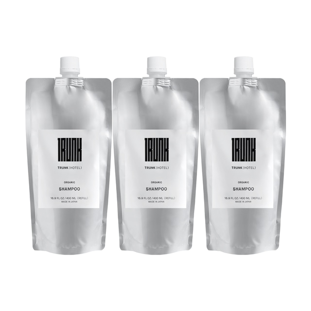 【SET】TRUNK Organic Shampoo Refill ×3