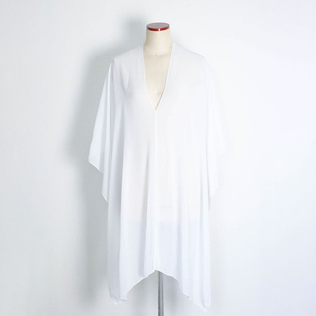 sheer poncho