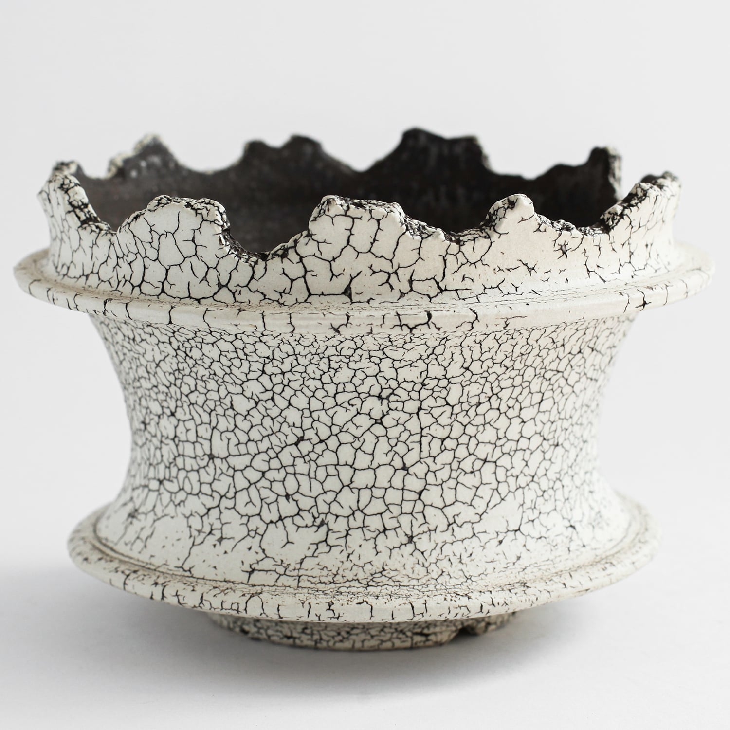 罅化粧- Edge Cylinder Pot(中根楽) ※Large No,002 | amane-official