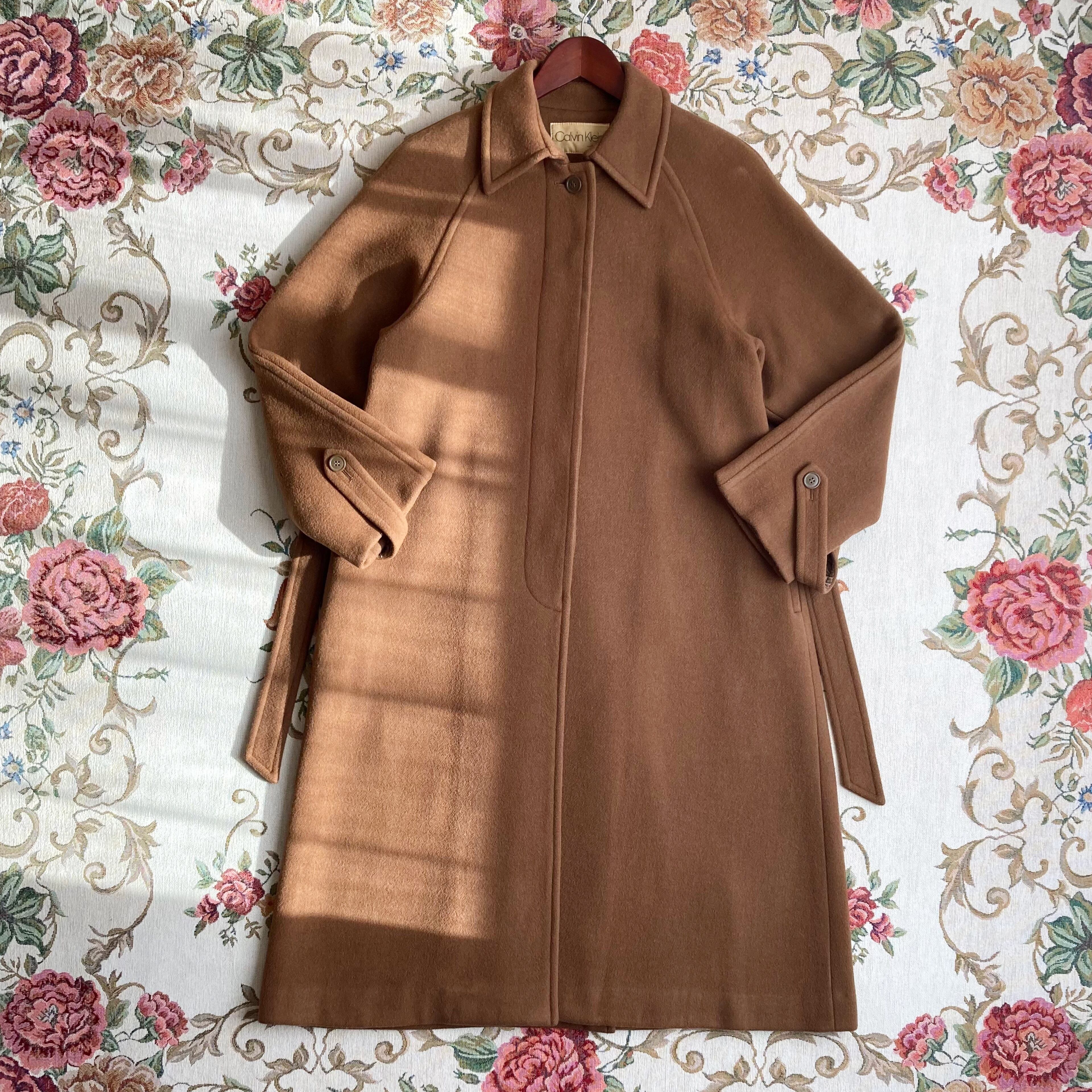 CalvinKlein vintage long wool coat