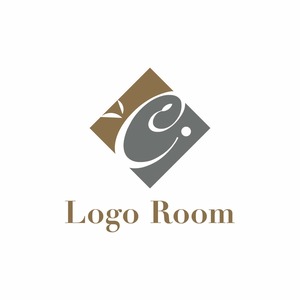 No541 ナチュラルなCのロゴ【アルファベット、C、シンプル、シック、ナチュラル、落ち着き、美容、サロン、エステ、ネイル、ショップ、販売、商品】