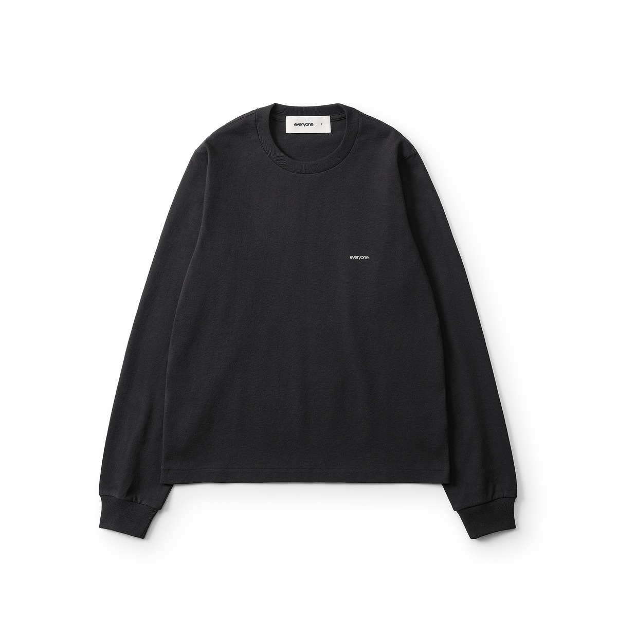 everyone original logo american cotton long sleeve tee petit 