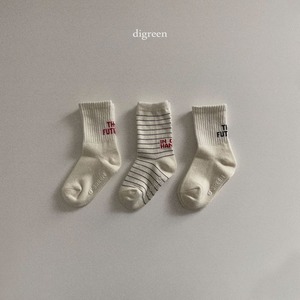 【Digreen ディグリーン】 Future ソックスセット 12〜20cm【230906dg】