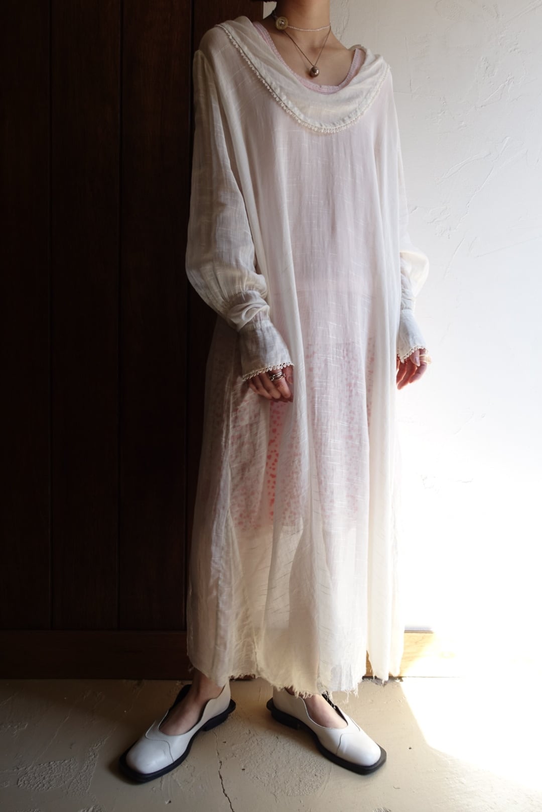 early 1900s USA antique cotton dress | easychic(イージーシック
