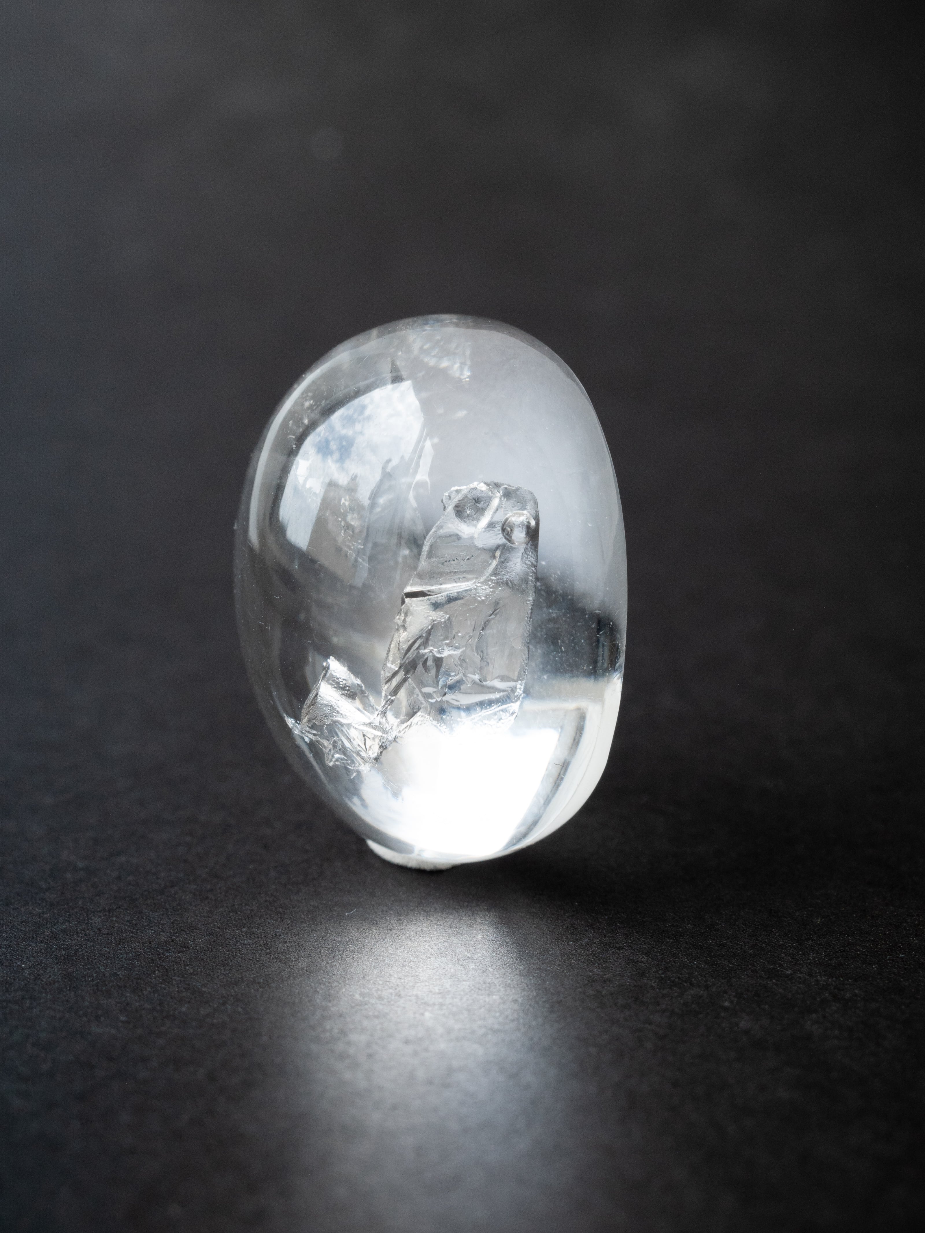 水入り水晶 / エンハイドロクォーツ- a13 | SELSHA