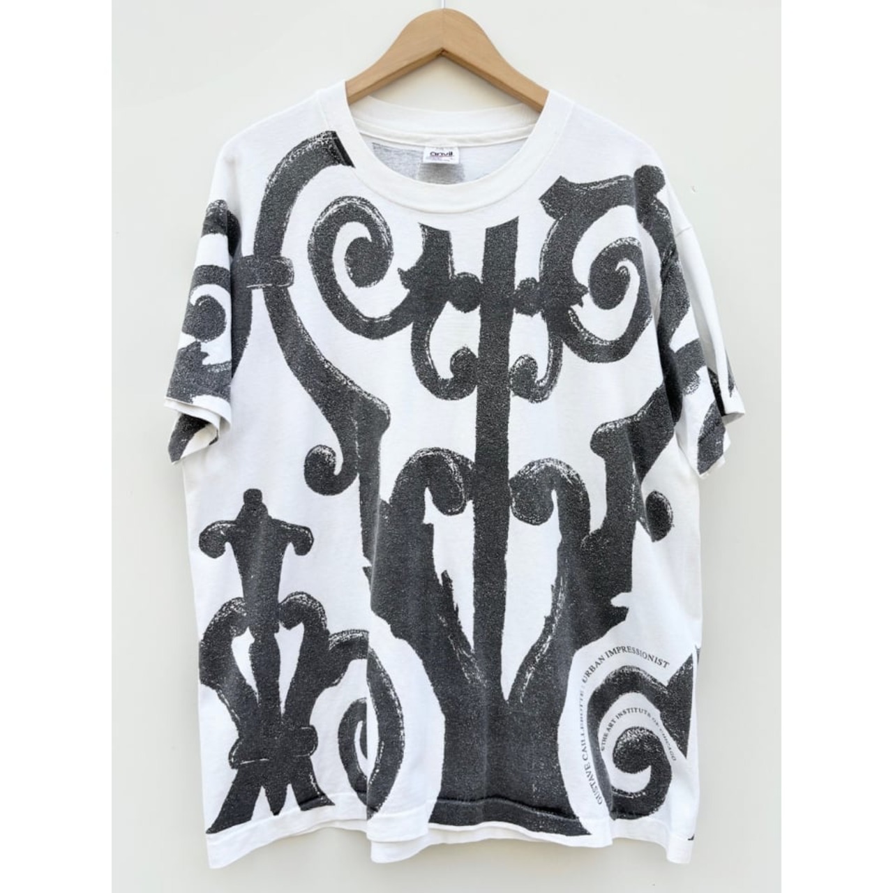 90s "Gustave Caillebotte" Tee MADE IN USA  Size L