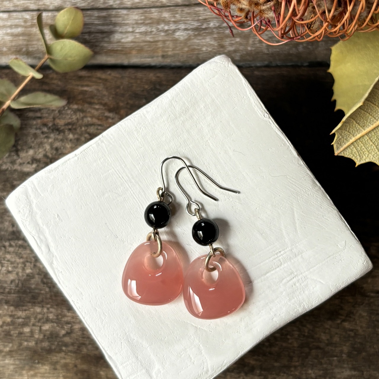 １点物 / trapeze［ typeA ］pierce〈earring交換可能〉
