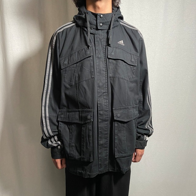 adidas アディダス M-65タイプ フィールドジャケット フード収納型 