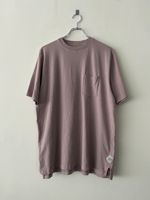 THE CORONA UTILITY / CC010 / BASIC POCKET TEE - DEXIM exclusive / COTTON RAYON JERSEY - LILAC