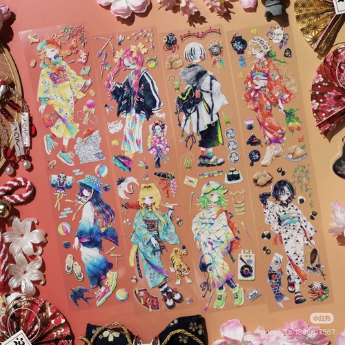 新作☆SH60B｜Shine studio【和風躍彩】貝殻光加工 白インク 剥離紙 PETテープ