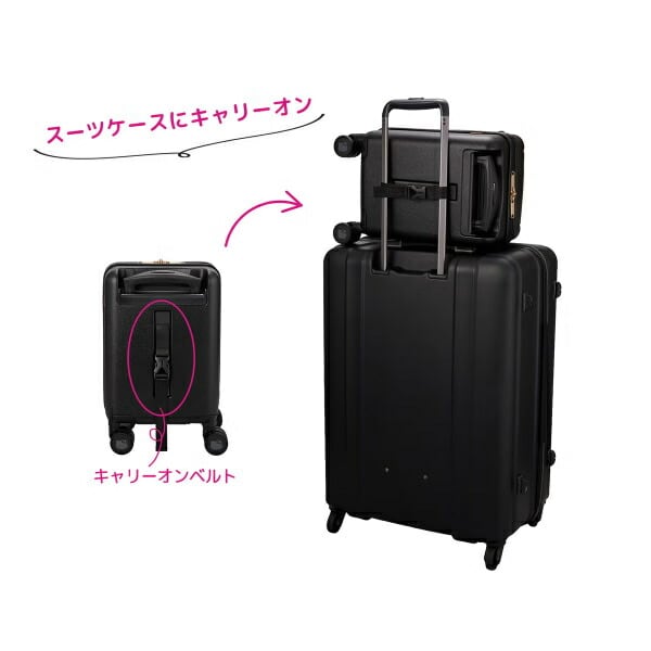 サンリオ 日焼け キティ プチキャリー スーツケース 12L ジッパー