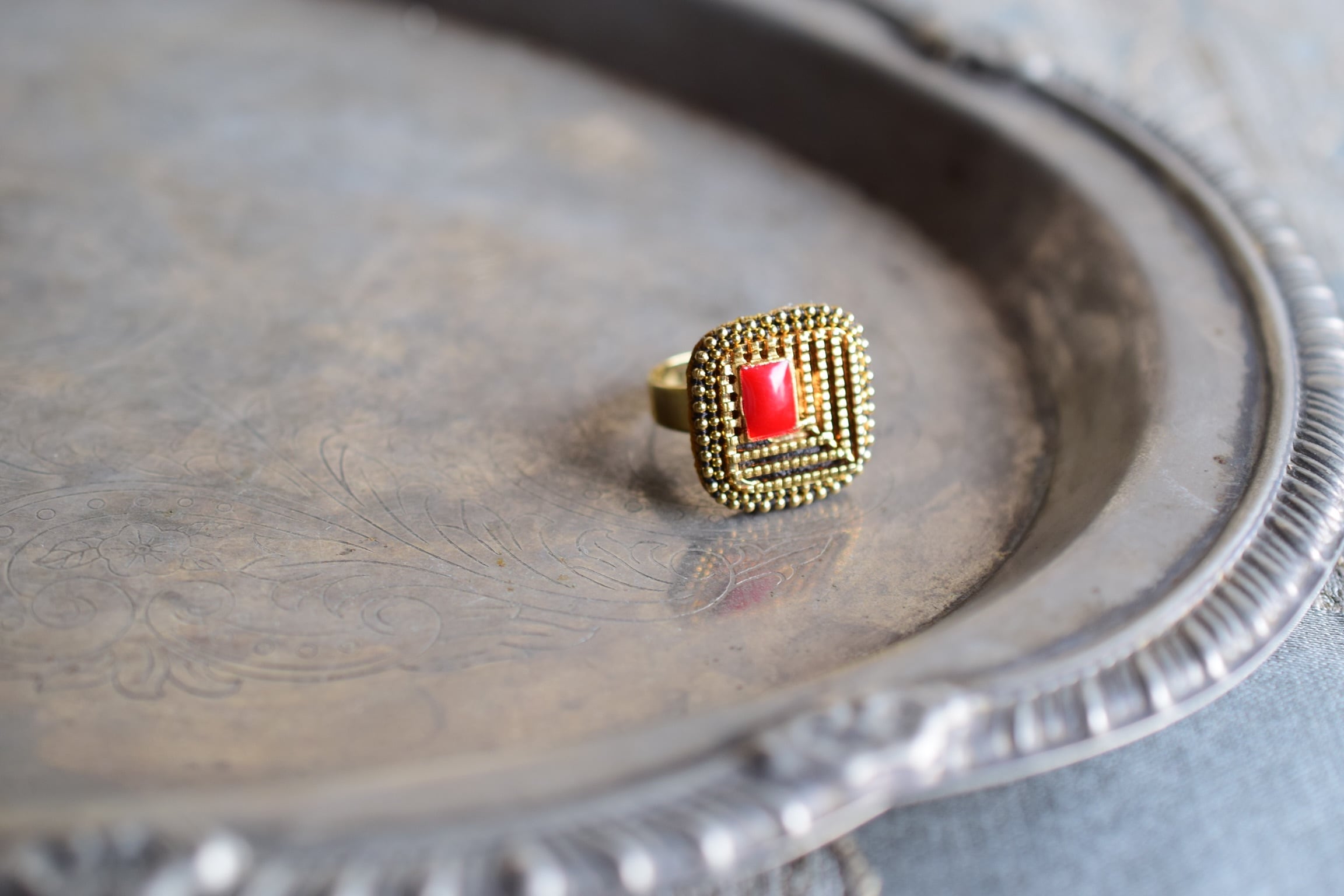 SOLD！アンティーク絵画の額縁ring | Oki