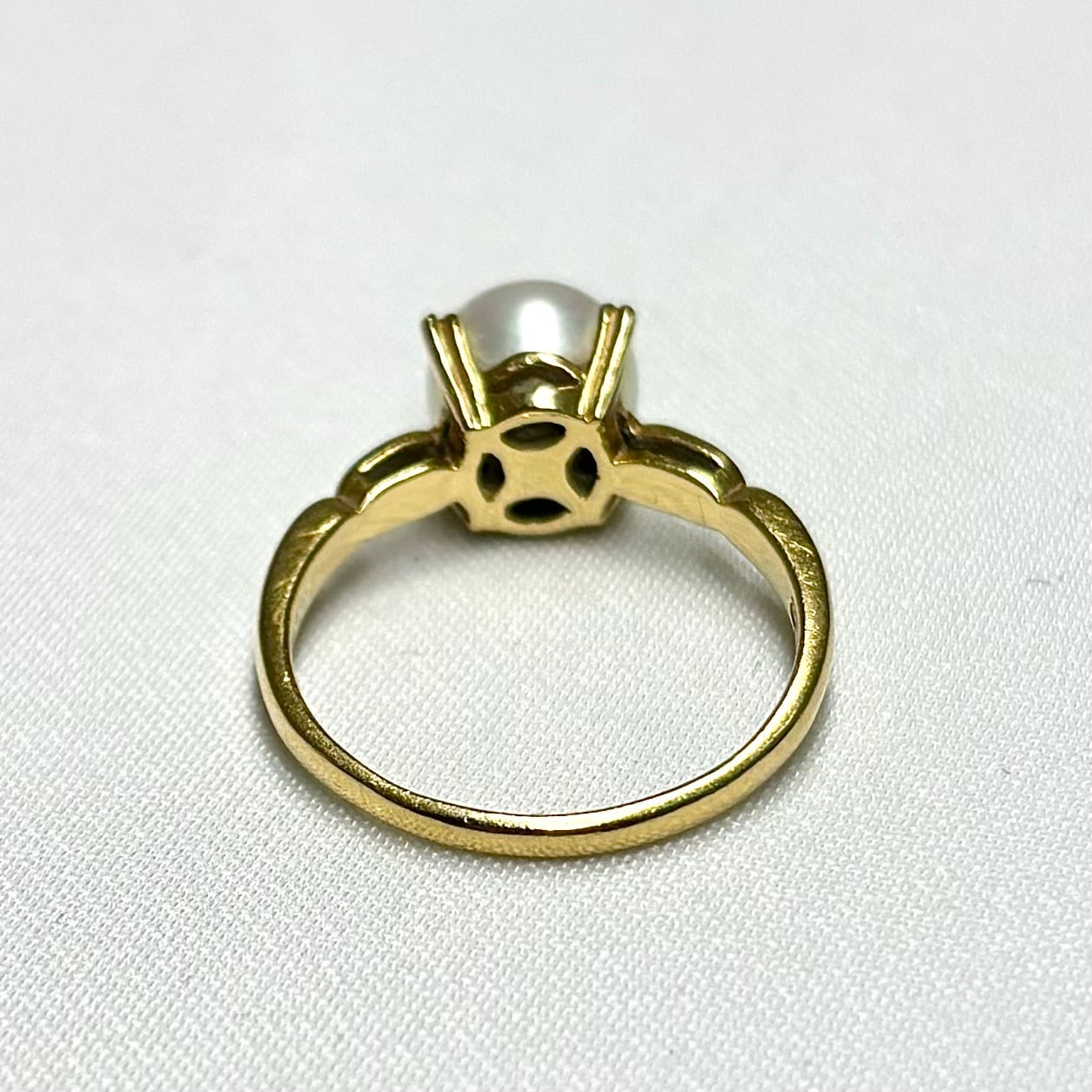 MIKIMOTO ミキモト パール リング 18金 約9号 | 2122 