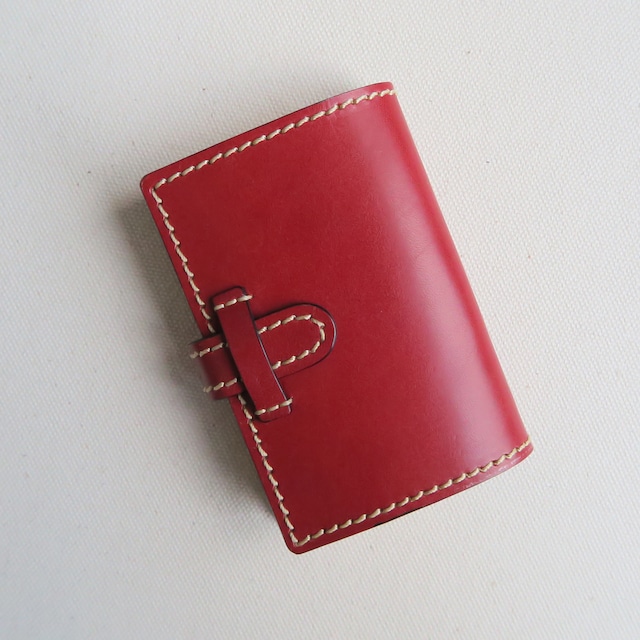 Pocket book card case RED