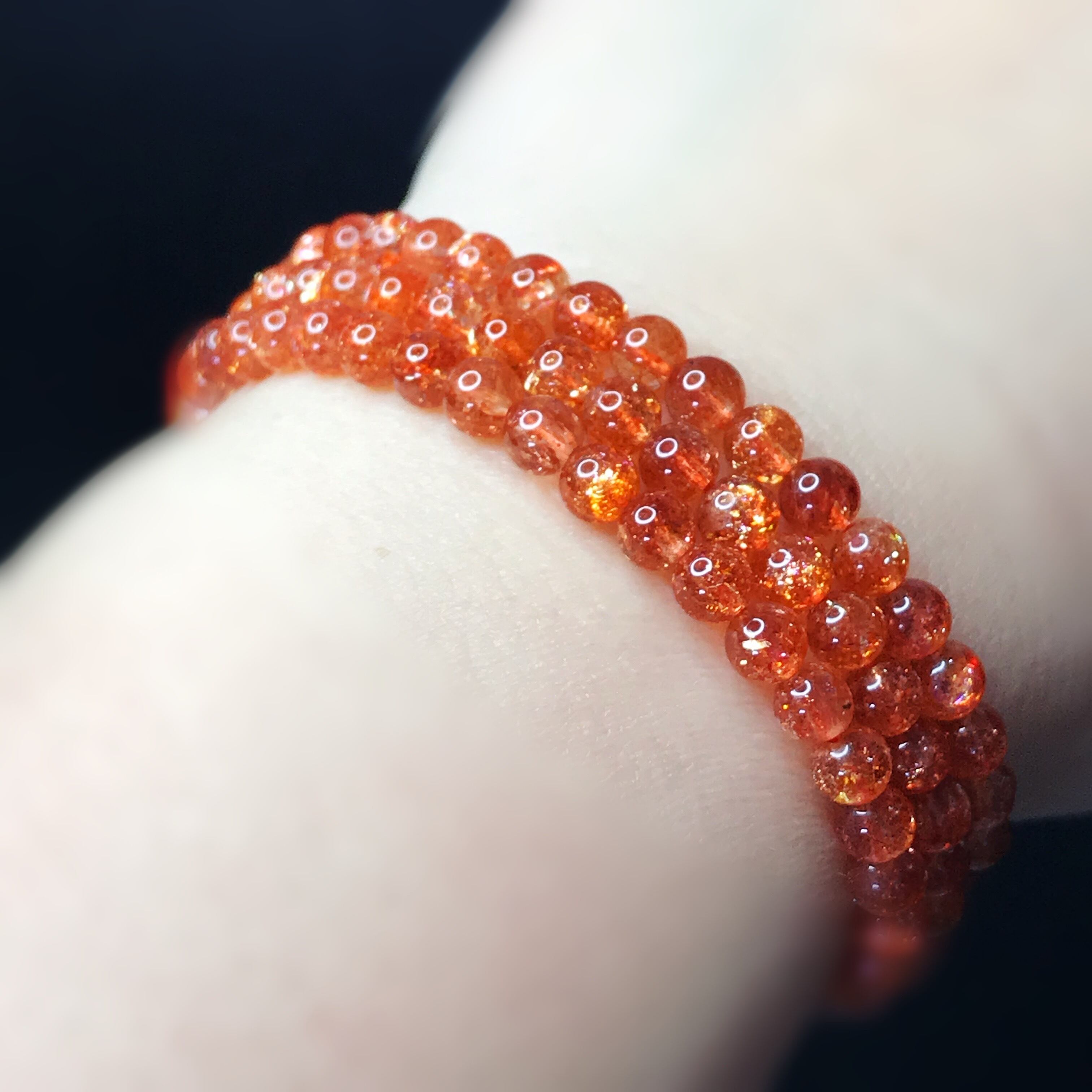 ✿天然色タンザニアの希少石 タンザナイト*ブレスレット あお むらさき