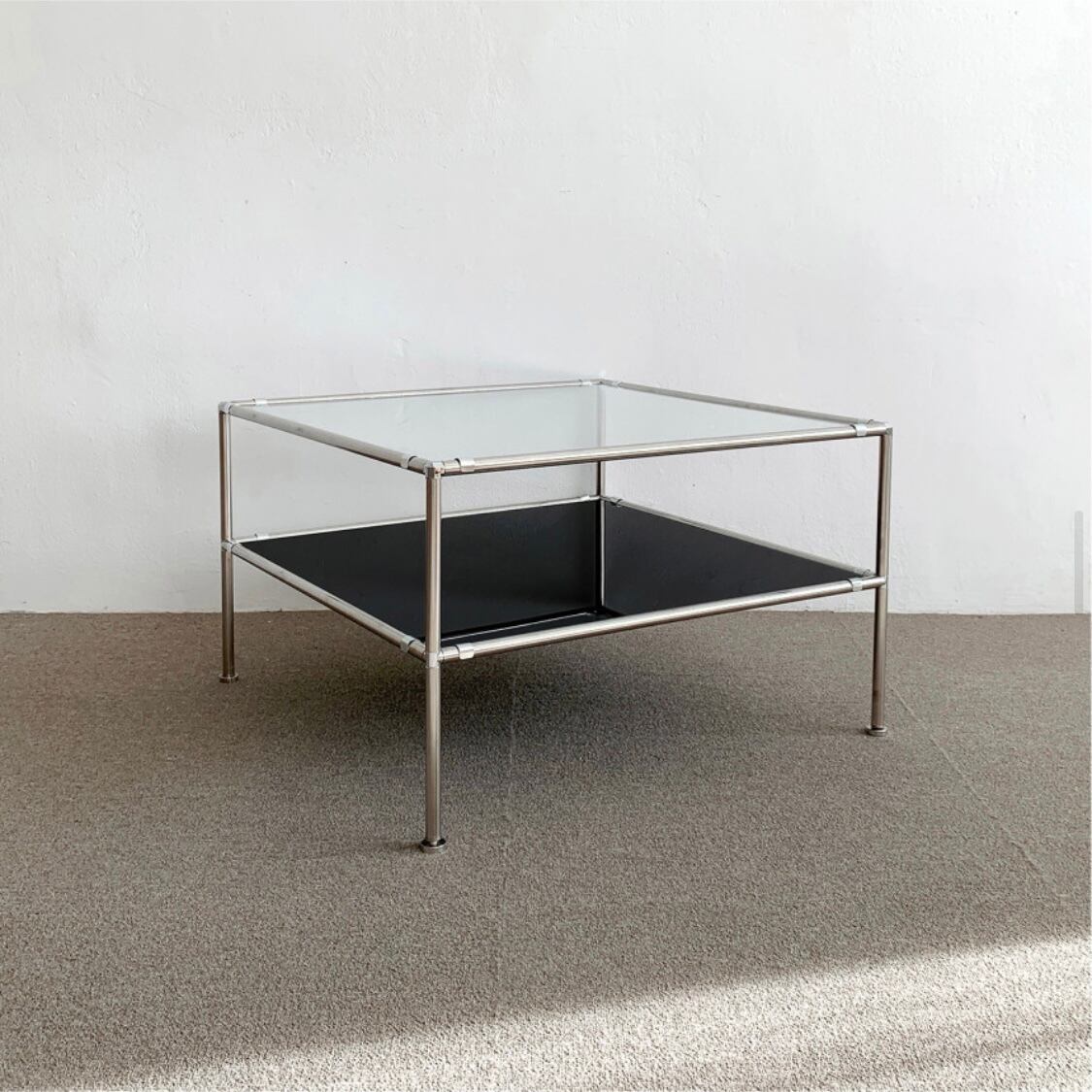 カラー選択可】stainless module 2tier sofa table 5colors