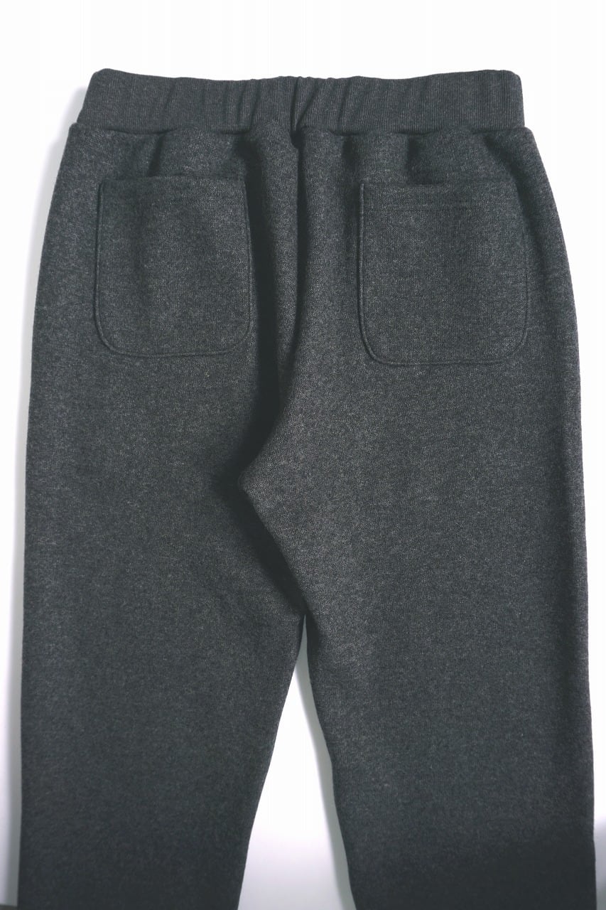 Double Faced Wool Sweat Pants