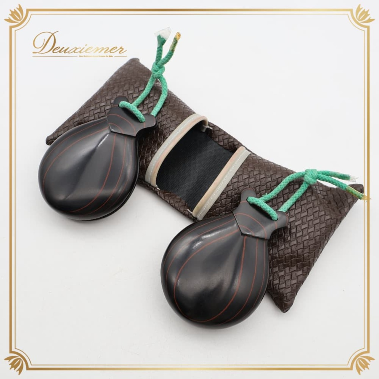 フラメンコ 小物 CASTANUELAS DEL SUR パリージョ カスタネット ブラック系 フィブラ ベテアダ ドブレ カーハ 楽器 ペア 両手 模様 ケース セット 黒 赤 茶 白 練習 ステージ イベント 艶 光沢 レッド系 ブラウン系 ホワイト系