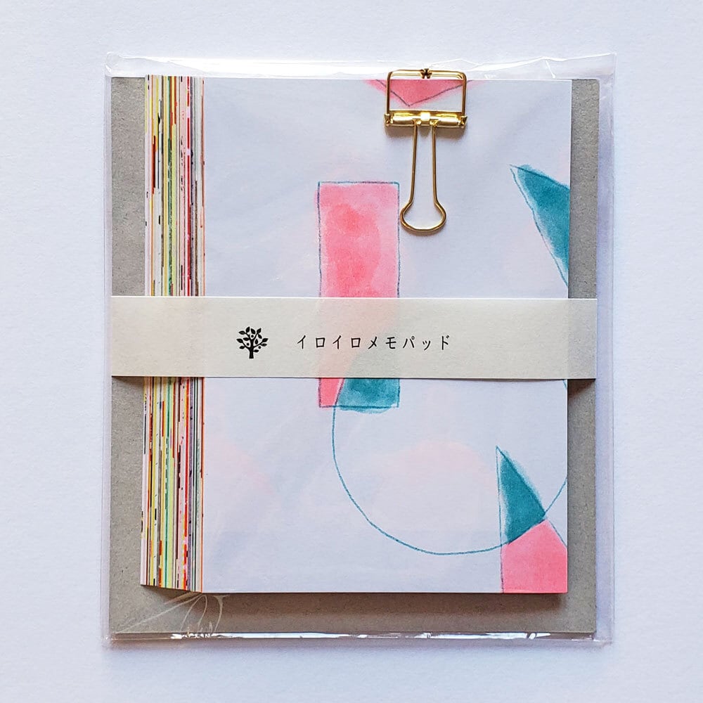 水縞 イロイロメモパッド M 50枚アソート