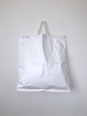 ショッピングバッグ ホワイト L｜Shopping Bag White 65 PUEBCO