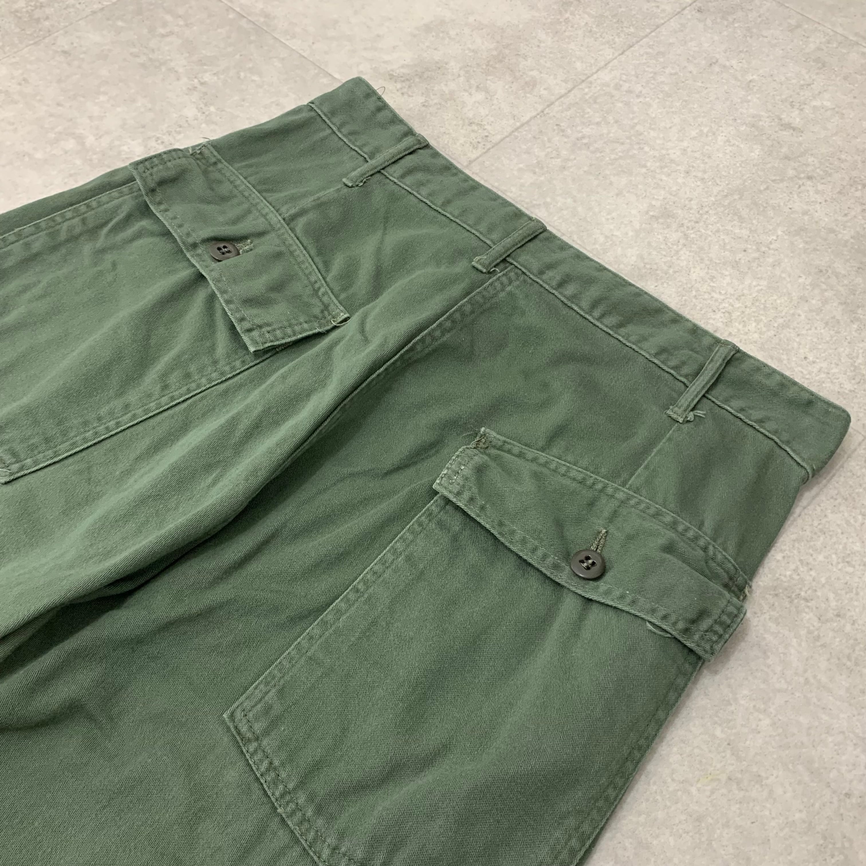 アメリカ軍 OG107 実物 ベイカーパンツ ファティーグパンツ ビンテージ