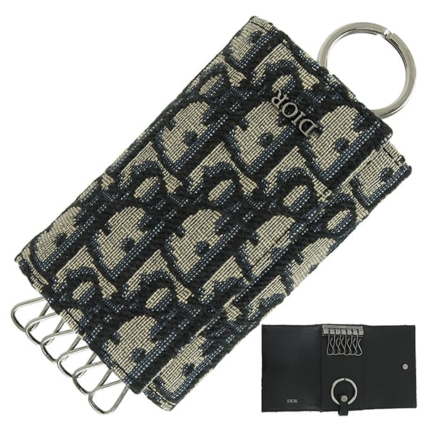 Unused DIOR ディオール キーケース 6連キーケース 2ESKH281YSE_H05E