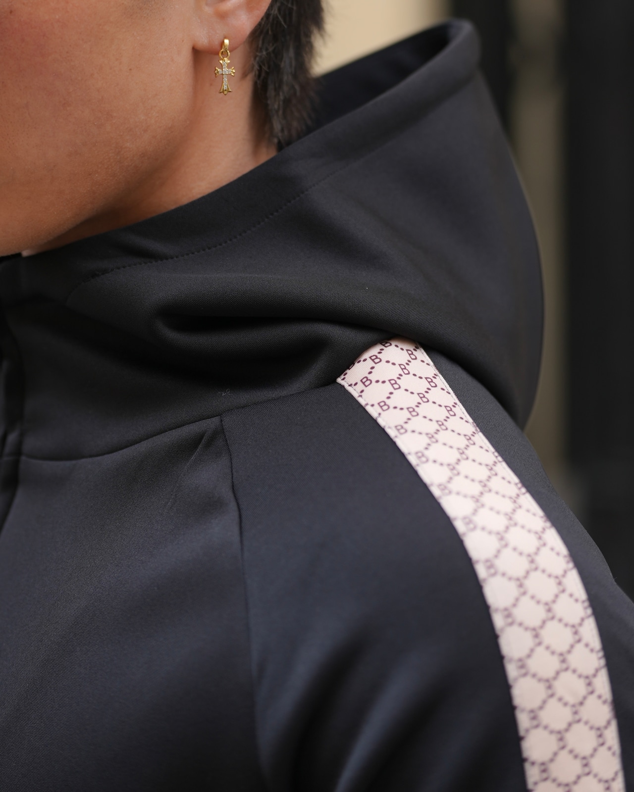 MONOGRAM LINE SWEAT HOODIE【BB25032】