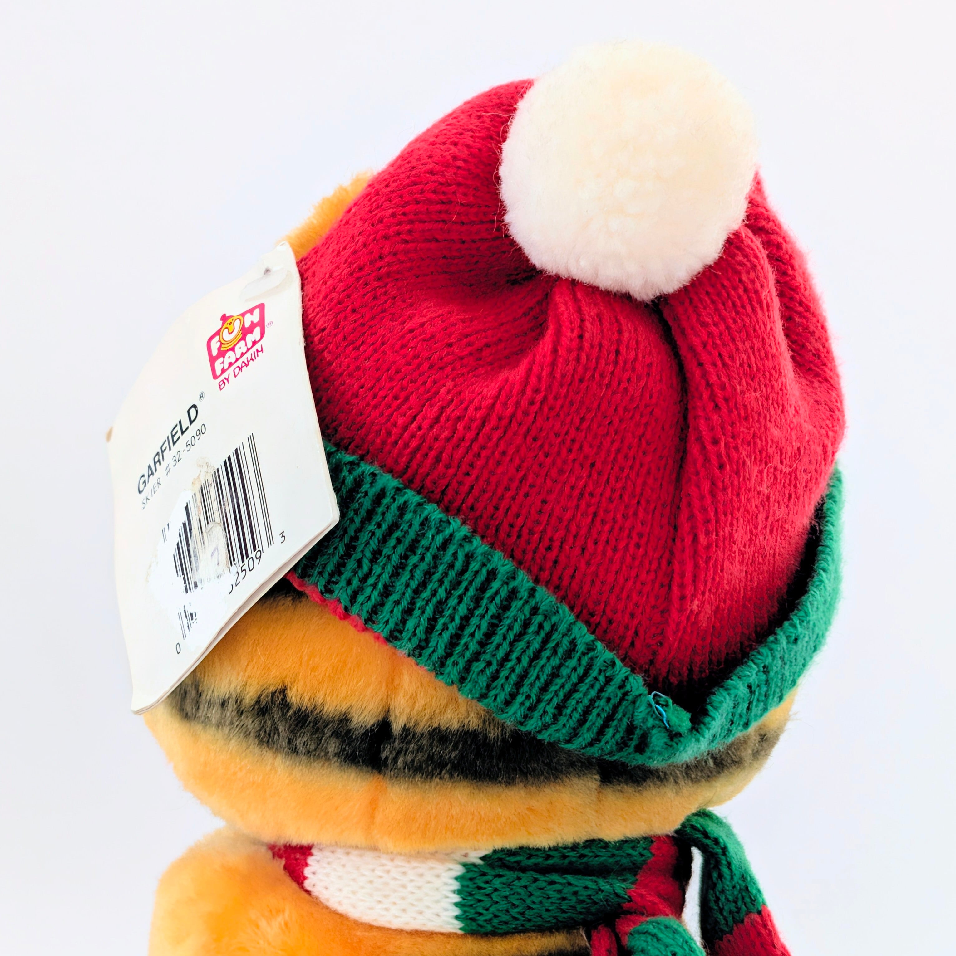 ☆ VINTAGE 1980年代初期 ☆【 Garfield ( ガーフィールド ) 】『 Garfield Skier スキーヤー 』ぬいぐるみ プラッシュ plush 1980年代年製 〚アメリカン雑貨 アメトイ〛