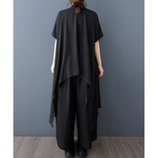 イレギュラーヘム チュニックシャツ  30102