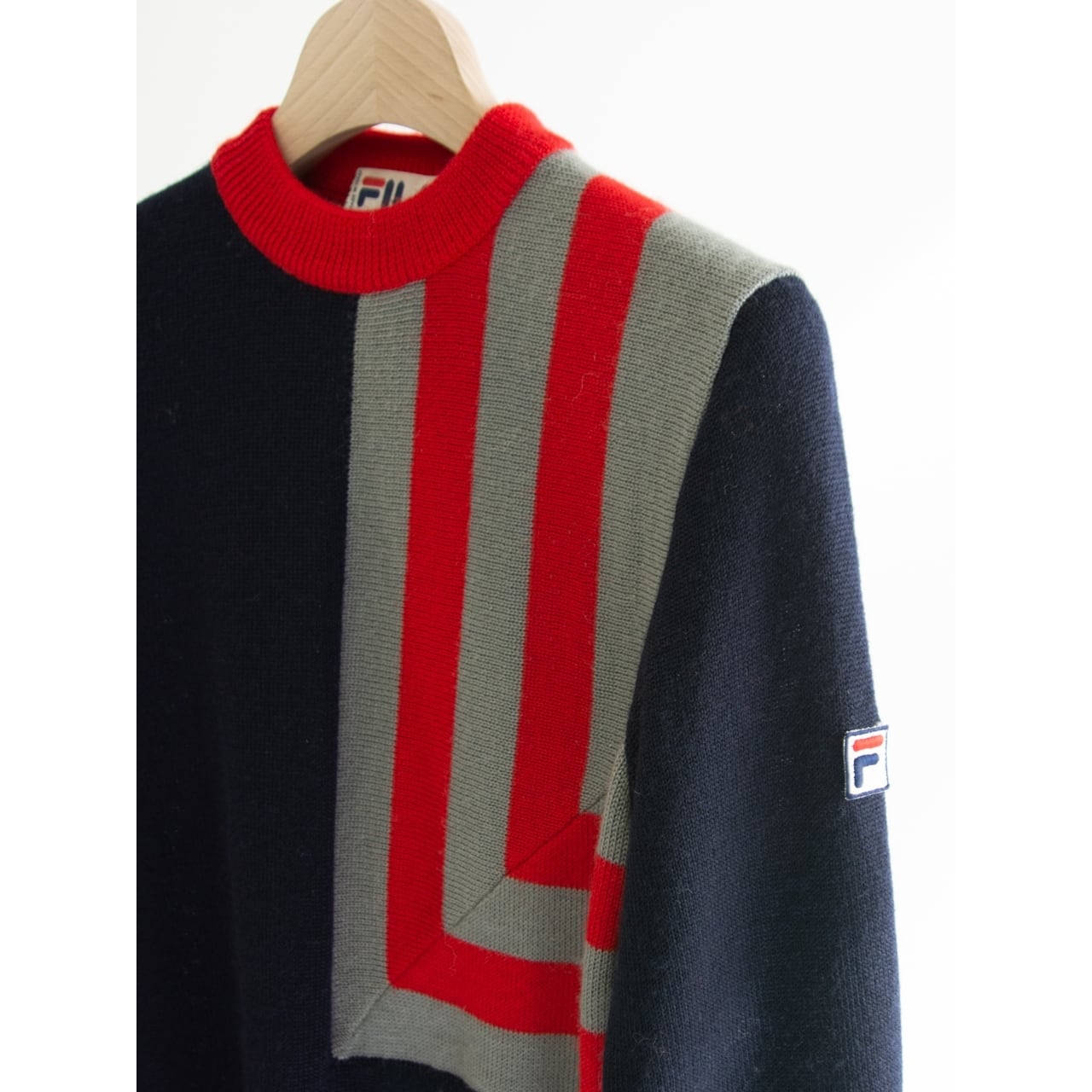 FILA】Made in Italy 70-80's 100% Wool Pullover Sweater（フィラ ...