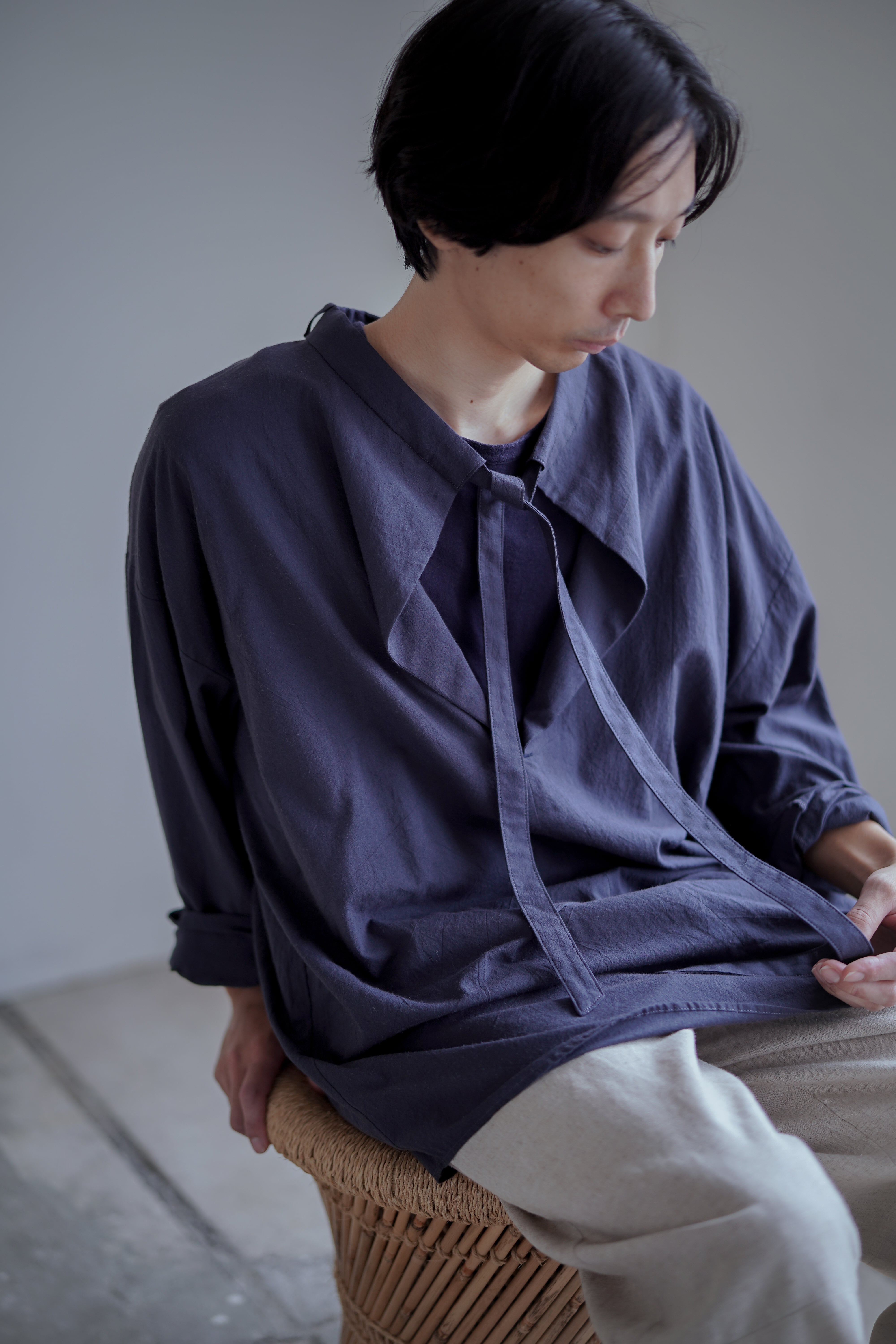 トップス marusma TRIPLE STITCH L/S DENIM SHIRT