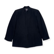 L'EQUIPE YOSHIE INABA レキップ ヨシエイナバ スタンドカラー ジャケット 11/黒 ブラック レディース