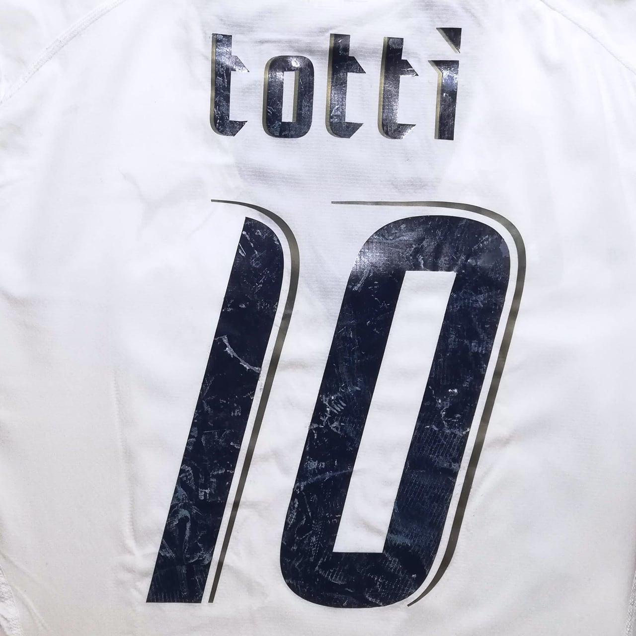 イタリア代表 2006 Puma 選手用 アウェイ半袖 ユニフォーム #10 TOTTI