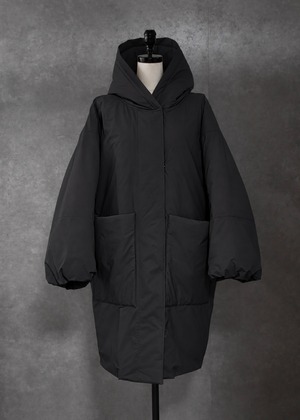 【予約】Over Puffer Coat (Black)