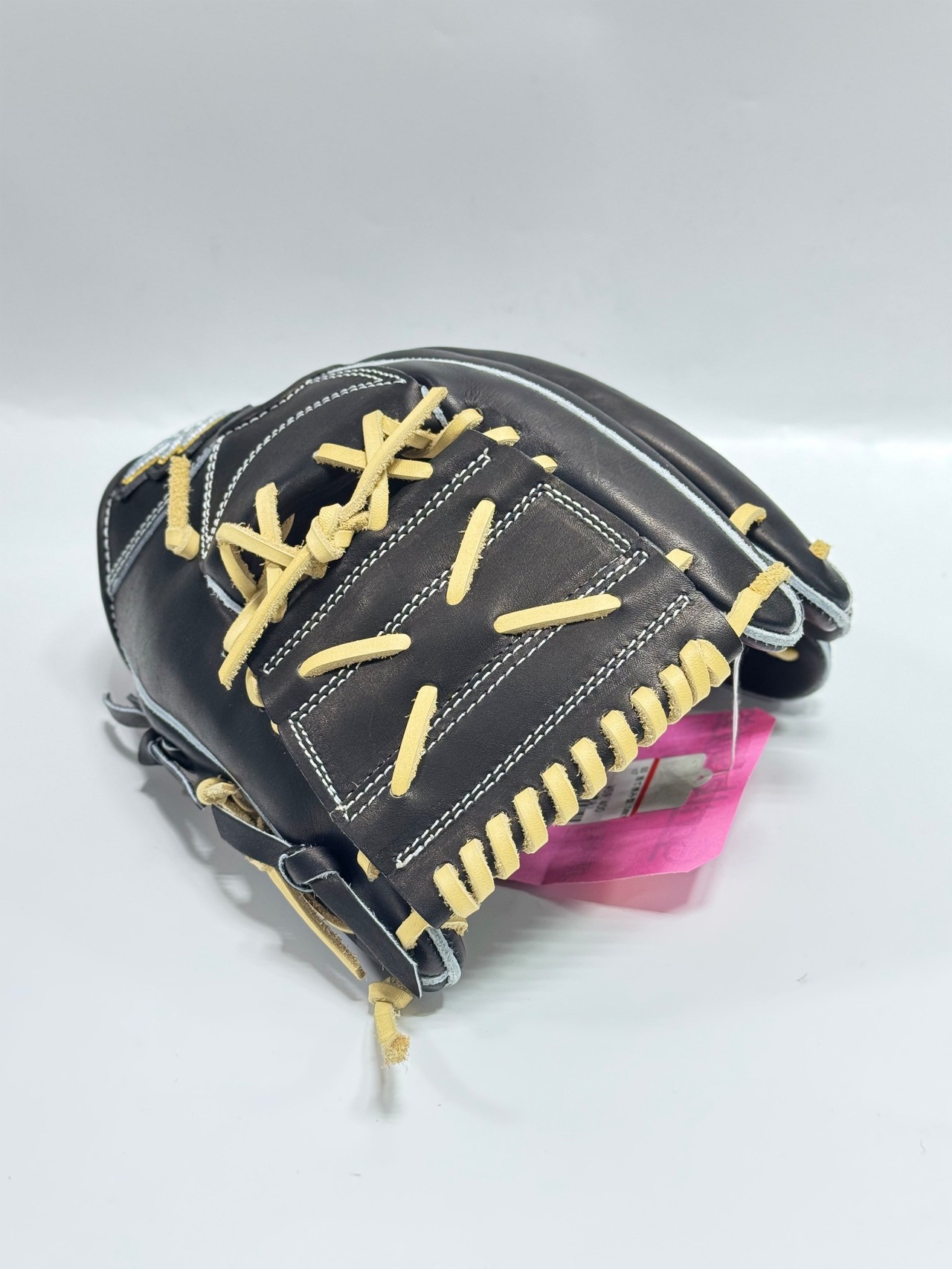 GSｰゴリラスポーツ　スタンダードモデル　硬式仕様　右投げ用　当て挟み型　5mm大　ゴリラブラック×キャメル　ウェブGSｰE・画像4