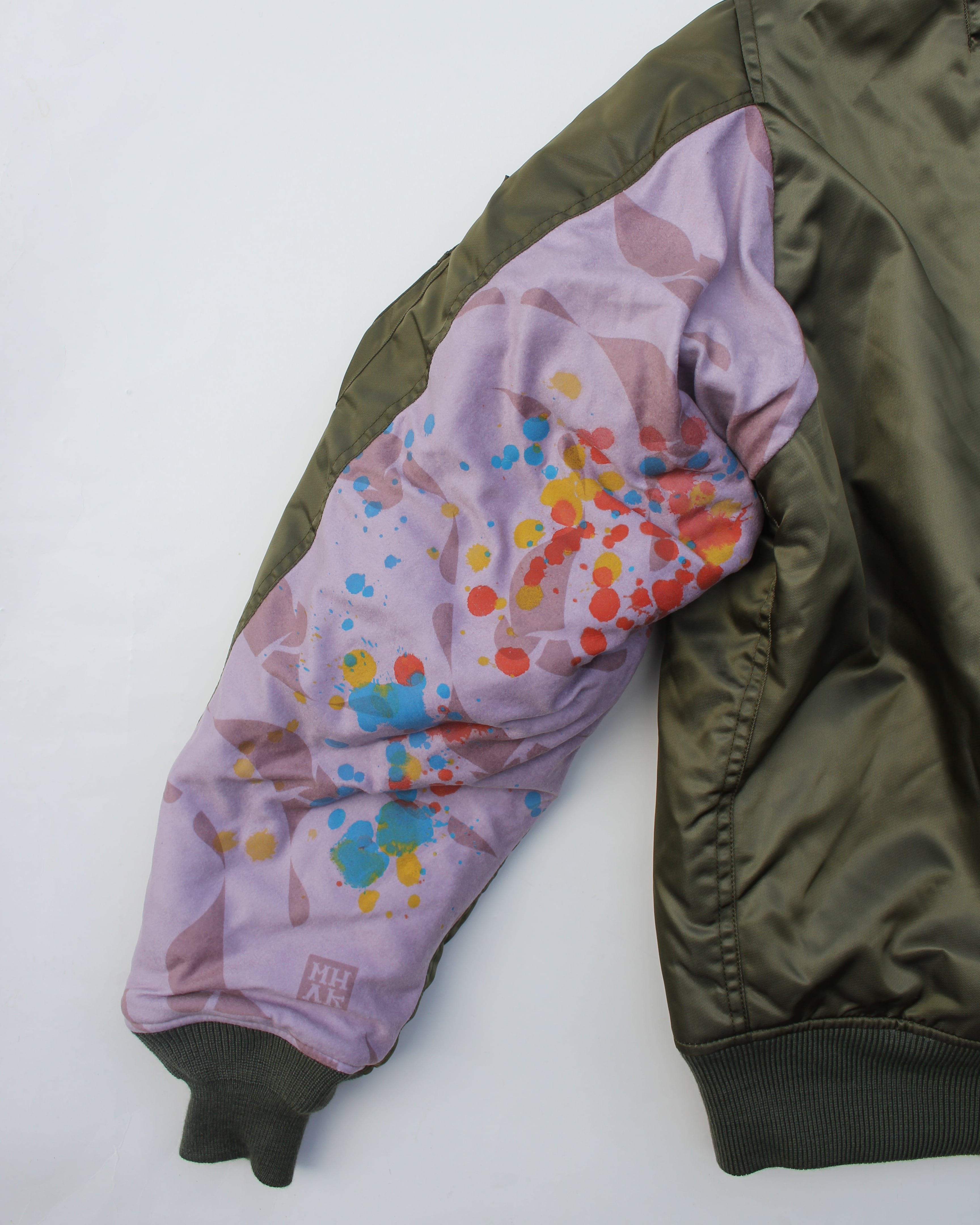 中古 MHAK × TRANSPORT MA-1 LIMONTAワッペンカスタム EACHTIME. × TRANSPORT × MHAK MA-1 OLIVE | EACHTIME. / EZ DO MARKET