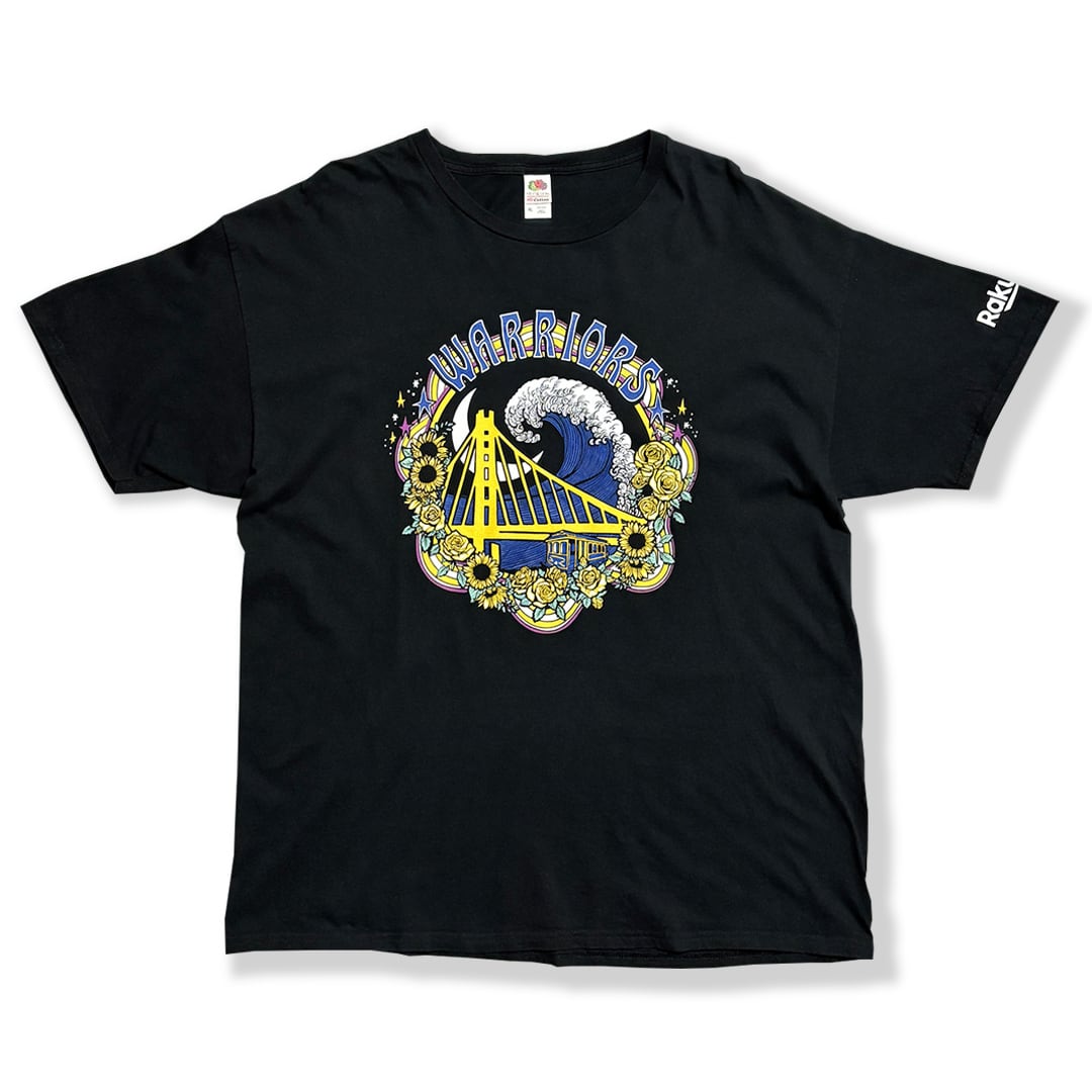 Golden State Warriors Printed T-Shirt. FRUIT OF THE LOOM | am3:41