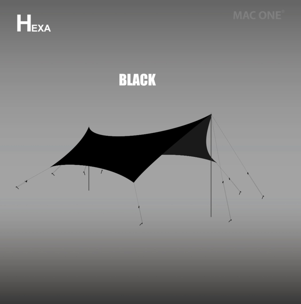 MacOne Hexa L ブラック