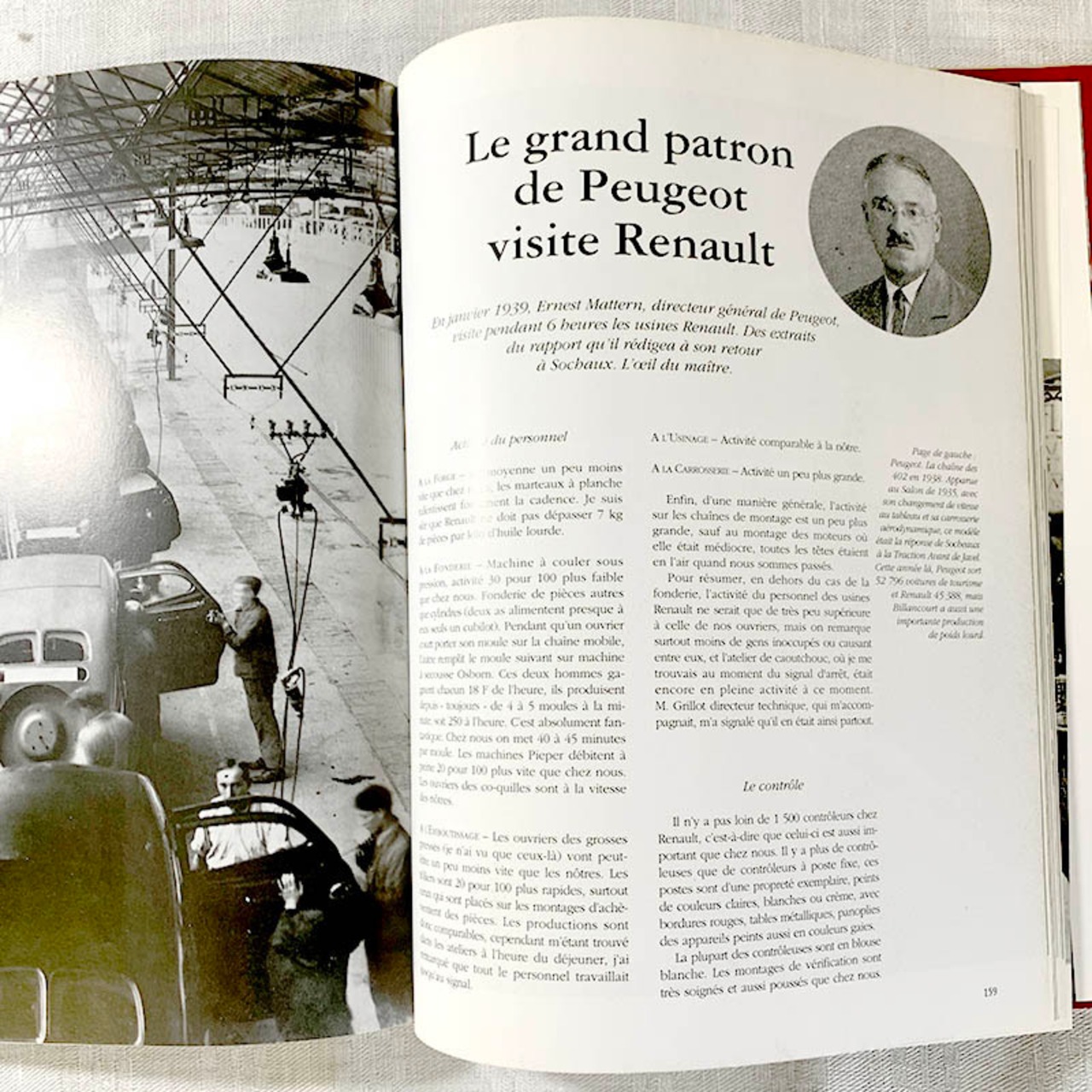 フランス古本　Archives des Metiers L’automobile クラシックカー 12PScf47