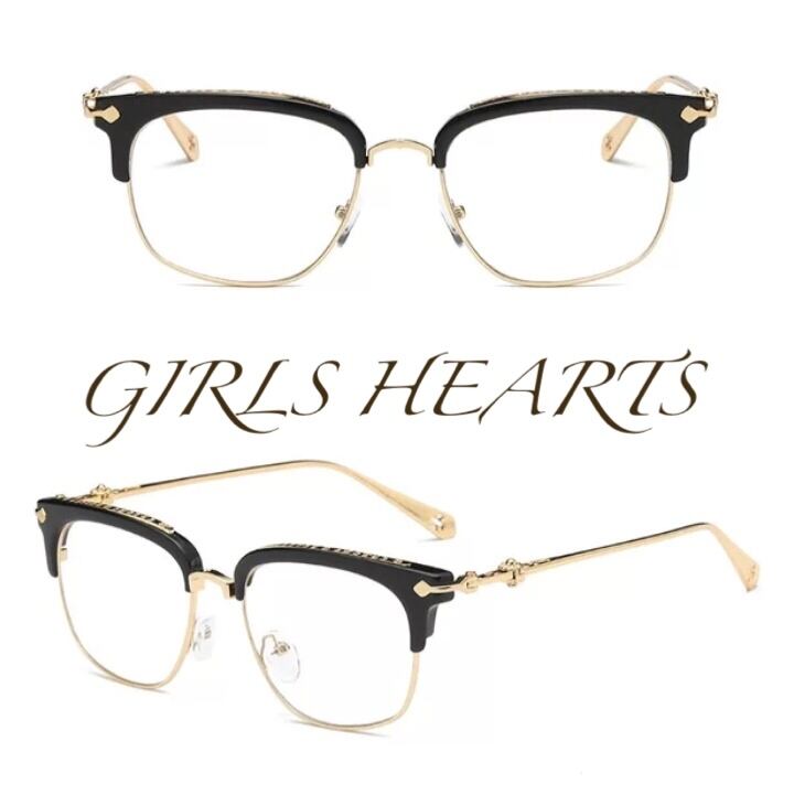 お洒落 上品 高みえ ベストセラー メガネ 伊達メガネ 十字架 カッコ良