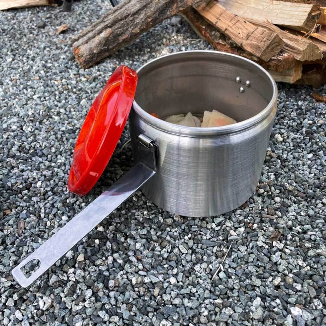 アルミ製　キャニスター アウトドア　キャンプ道具　保管容器　調理器具 Aluminium Canister 