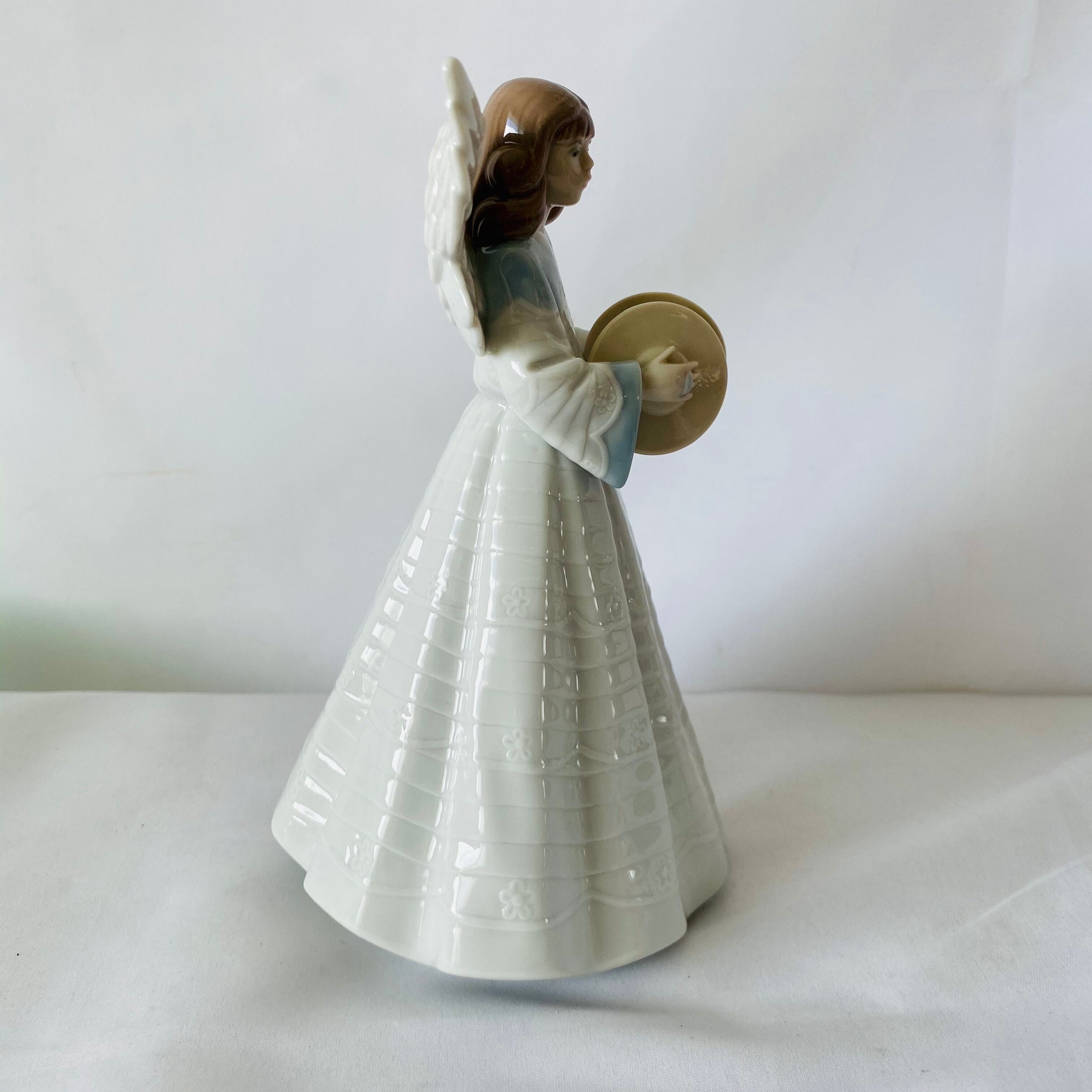 ☆絶盤☆美品☆リアドロ Lladro【天使のシンバリスト】フィギュア