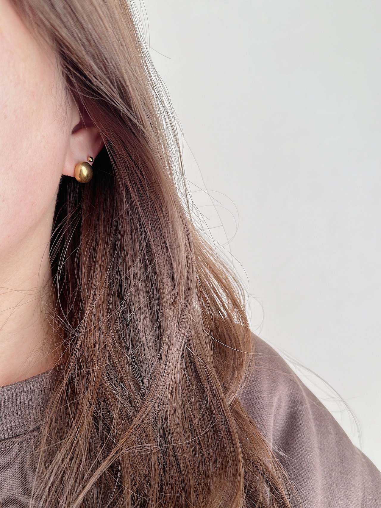 SS クラシックドームピアス