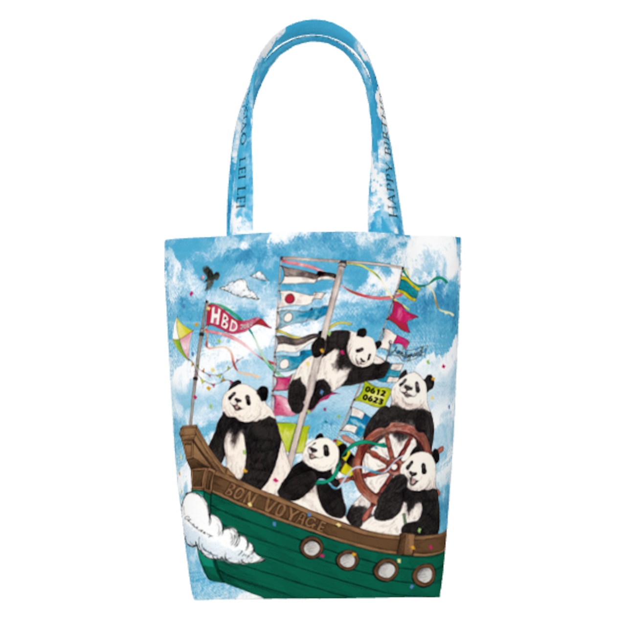 ◆受注生産◆6月Anniversary柄◆全面フルカラーMサイズトート