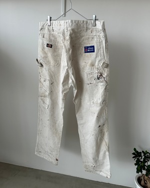 -Dickies- Vintage 00s white paintr pants