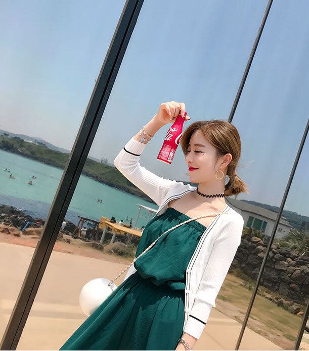 ベアトップ オールインワン リゾートコーデ レディース q 海水浴 足長効果 体型カバー 楽ちん 0187 Sayurio レディースアパレル ファッション プチプラ アラサー アラフォー