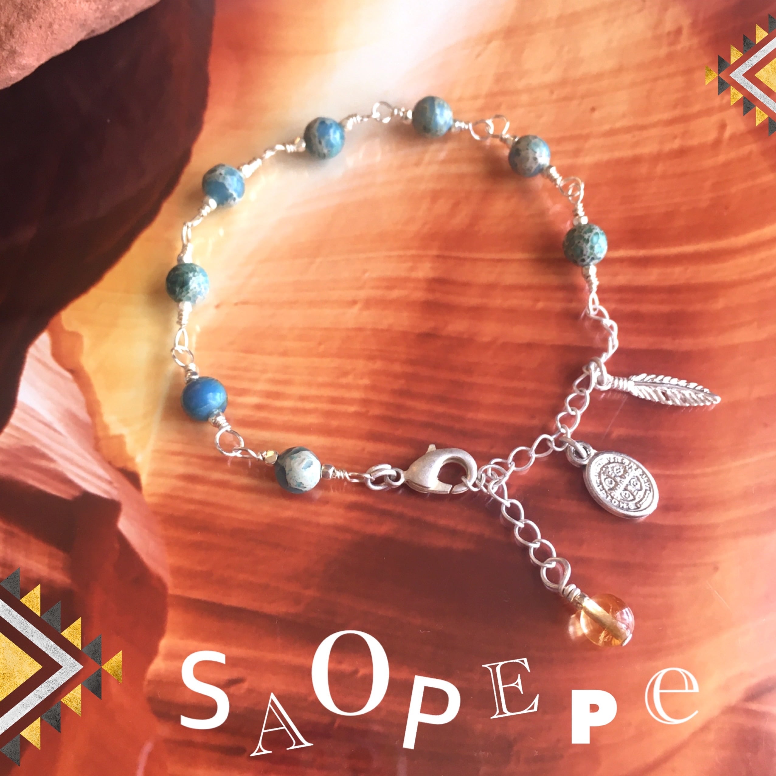 インペリアルジャスパーのStoneブレスレット | SAOPEPE Online Shop